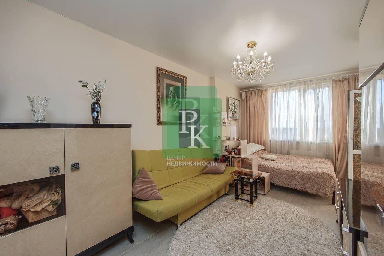 1-комн. квартира 35 м², Гагаринский район, Севастополь