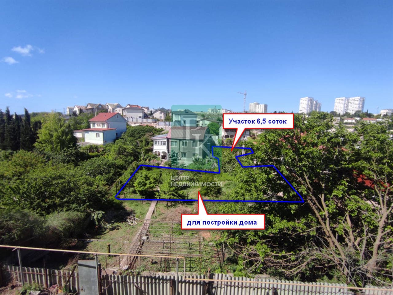 Участок 6,3 сот., Гагаринский район, Севастополь