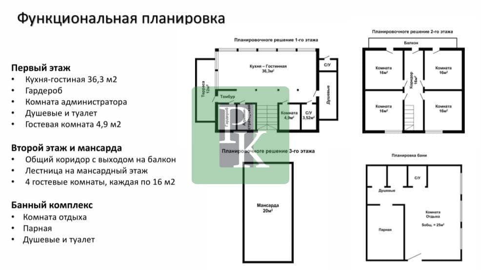 Планировка: Дом, 180 м²