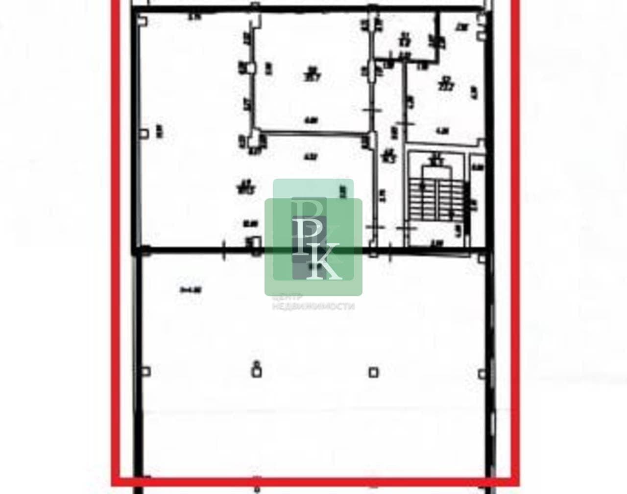 Планировка: Помещение свободного назначения, 400 м²