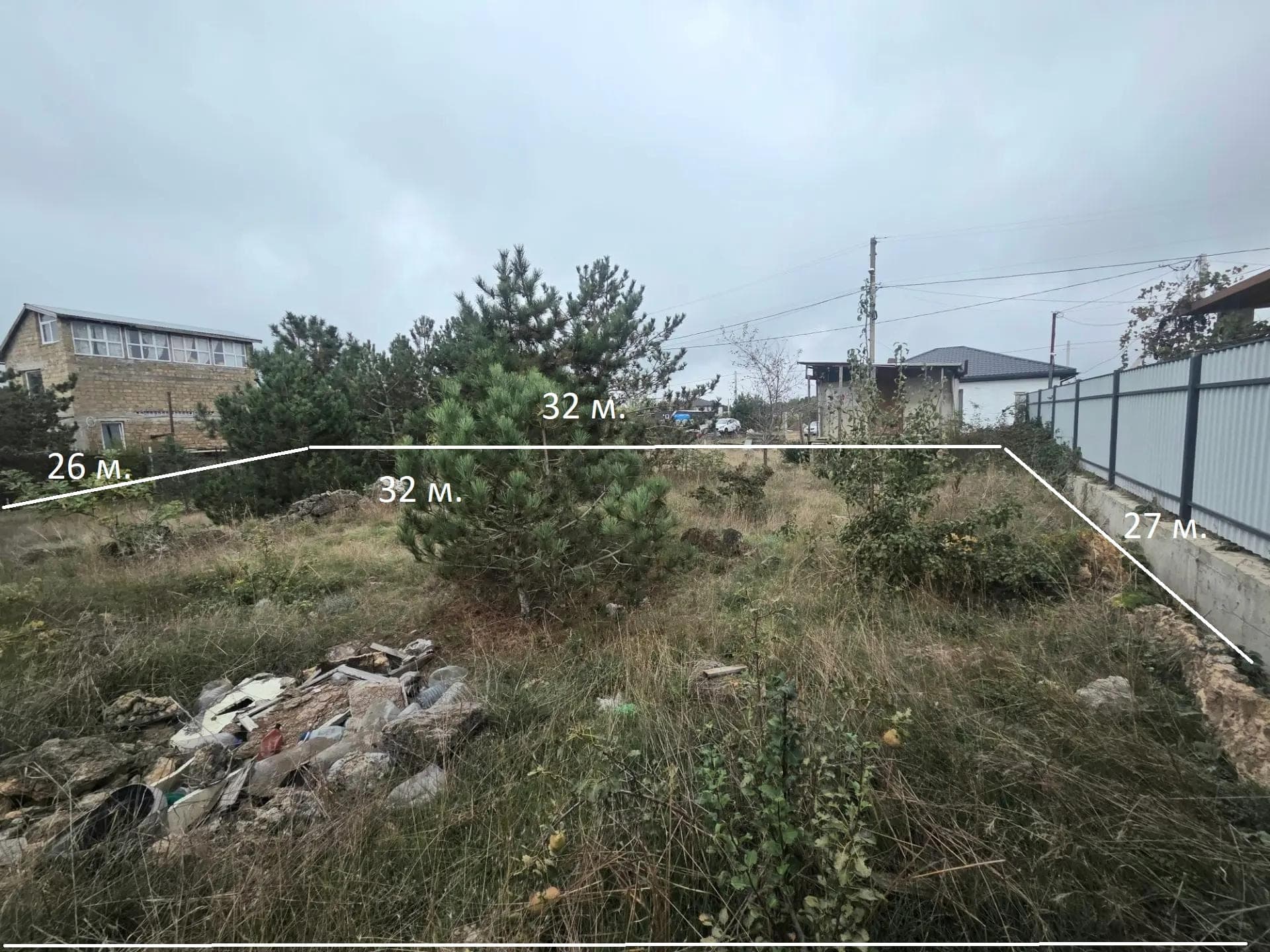Участок 8,7 сот., Гагаринский район, Севастополь