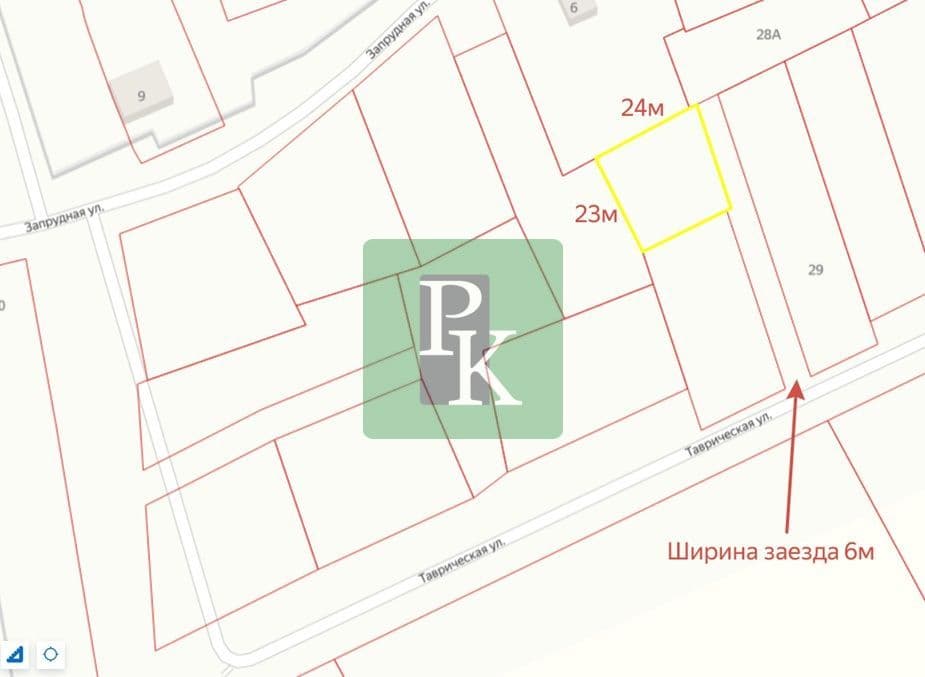 Планировка: Участок, 5.2 сот.