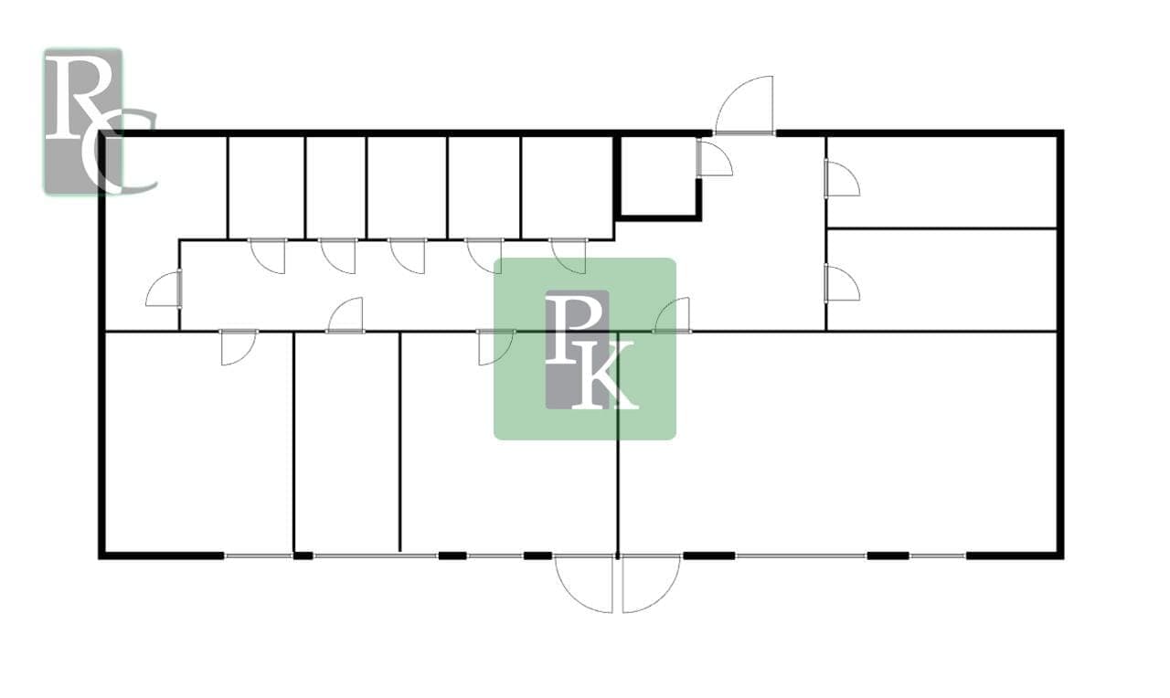 Планировка: Торговое помещение, 90 м²