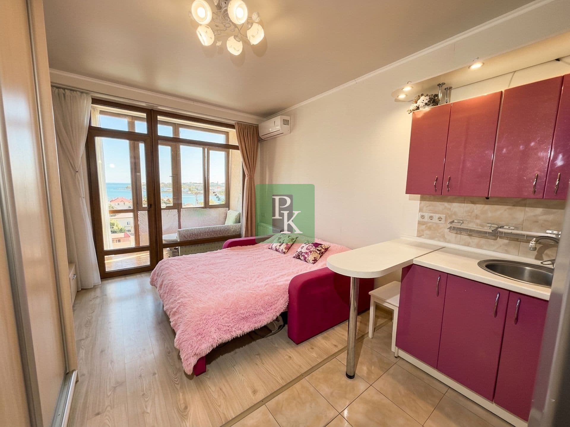 1-комн. апартаменты 25,5 м², Гагаринский район, Севастополь