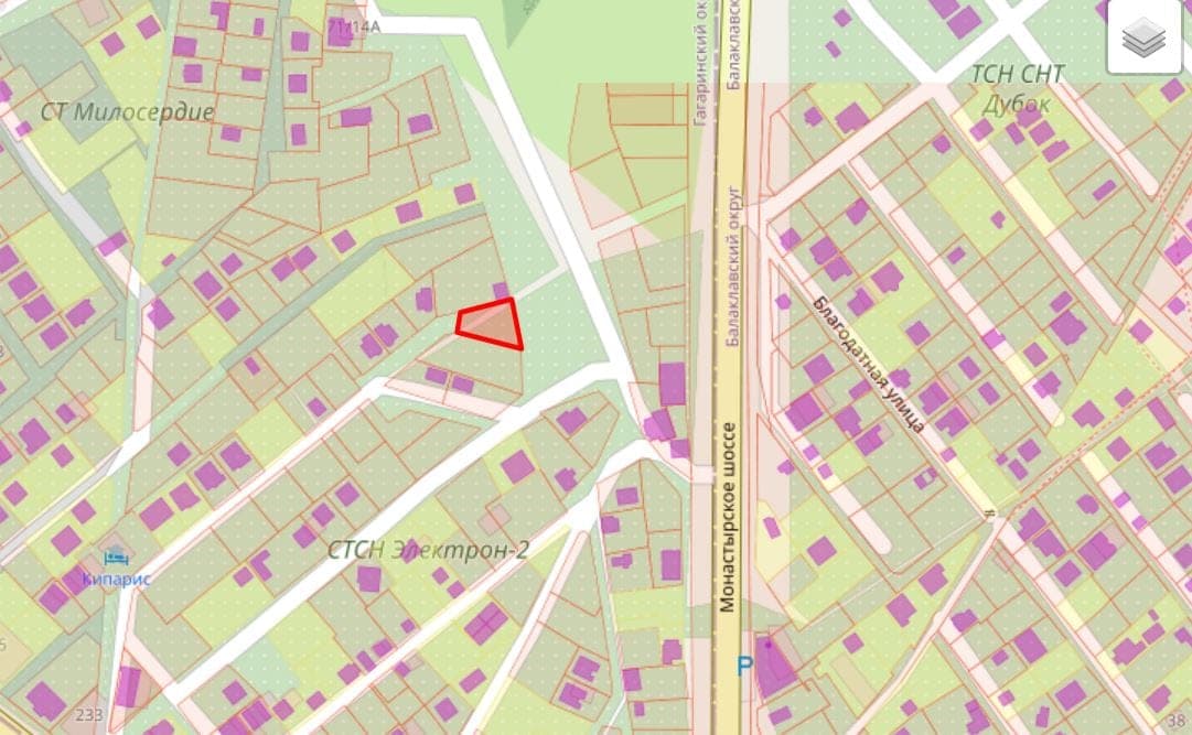 Планировка: Участок, 5.3 сот.