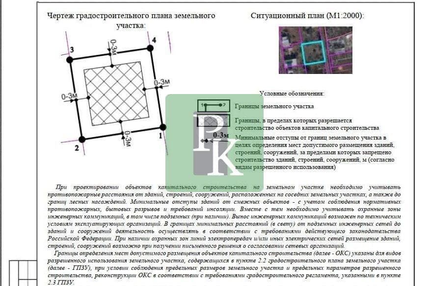 Планировка: Участок, 4 сот.