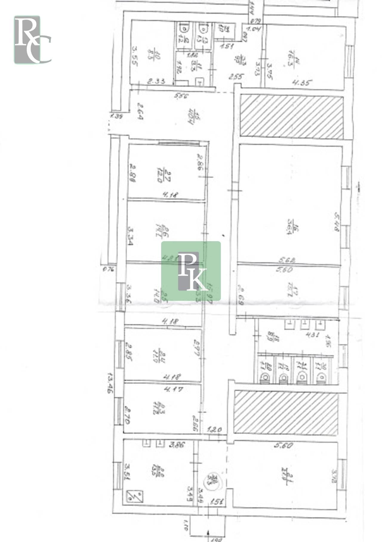 Планировка: Помещение свободного назначения, 247 м²