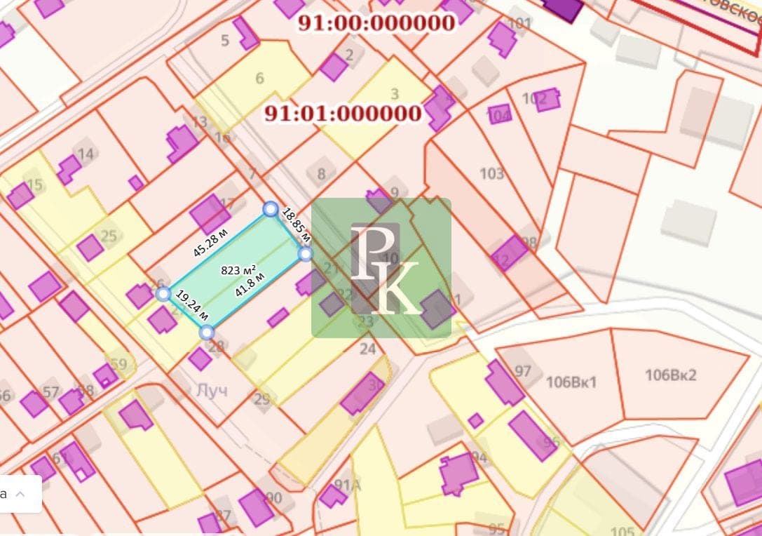 Планировка: Участок, 8.2 сот.