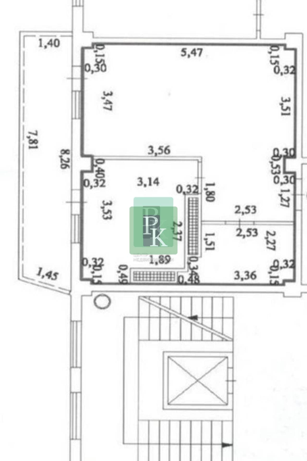 Планировка: 3-комн. квартира, 106 м²