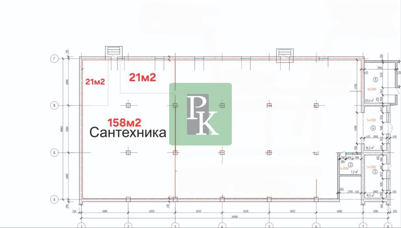Планировка: Помещение свободного назначения, 200 м²