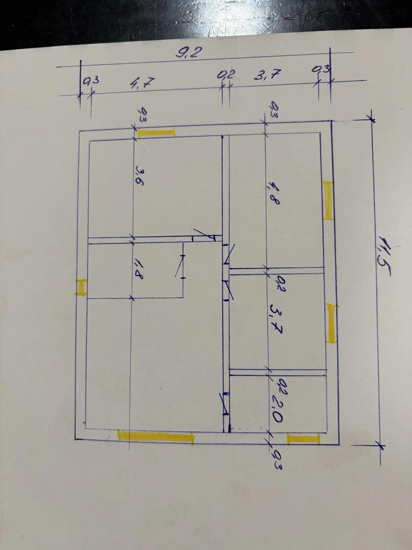 Планировка: Дом, 90 м²