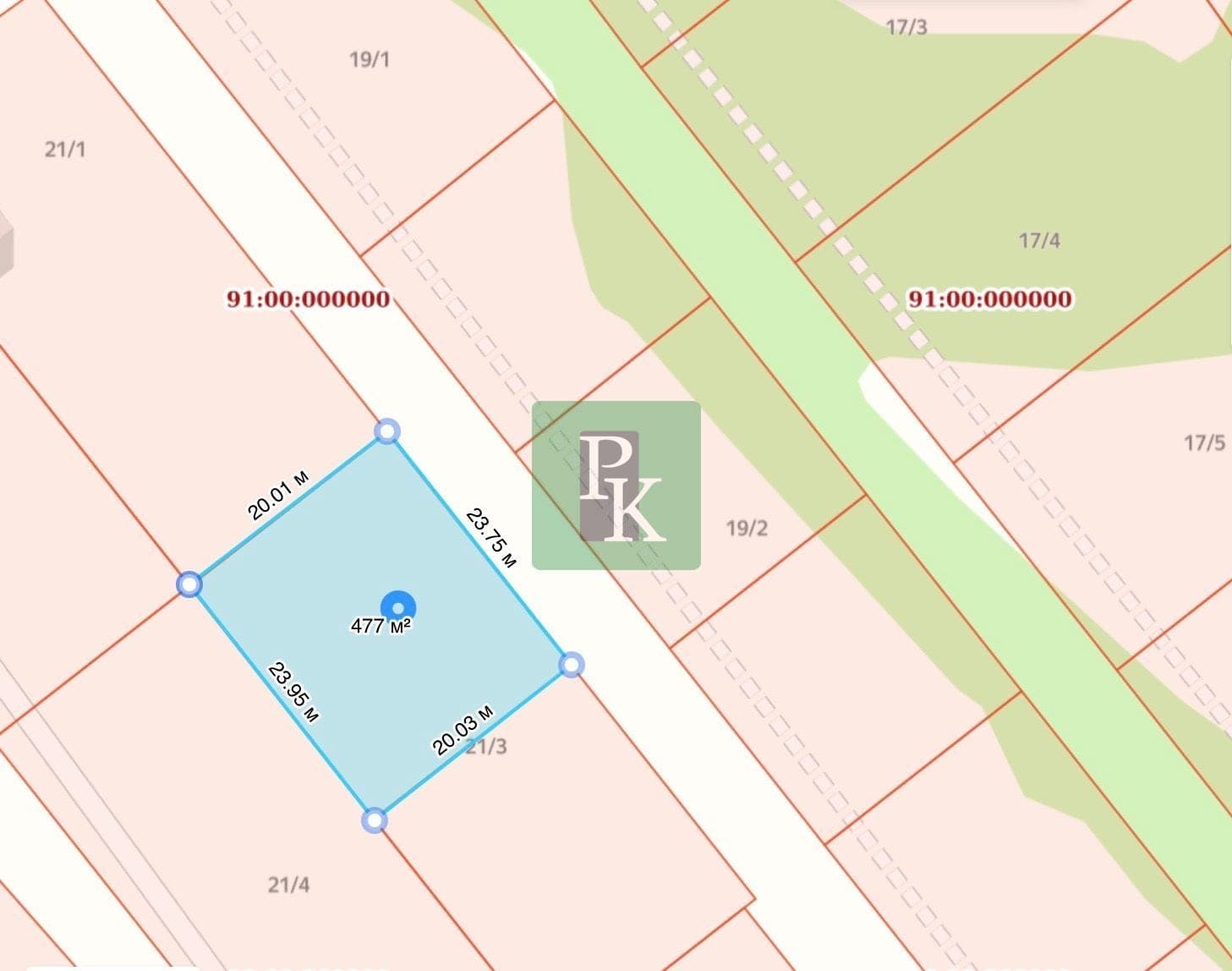Планировка: Участок, 4.8 сот.