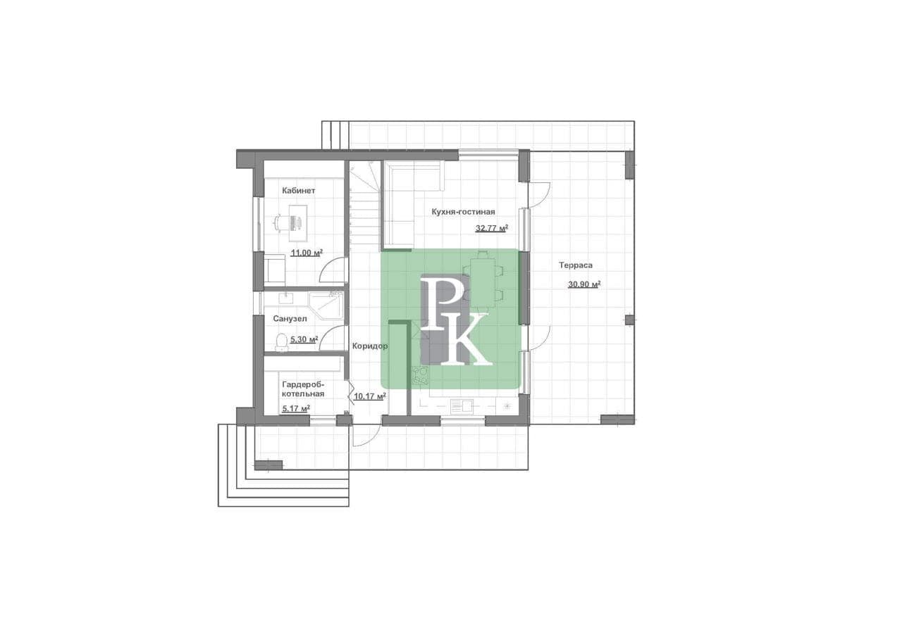 Планировка: Дом, 141.2 м²