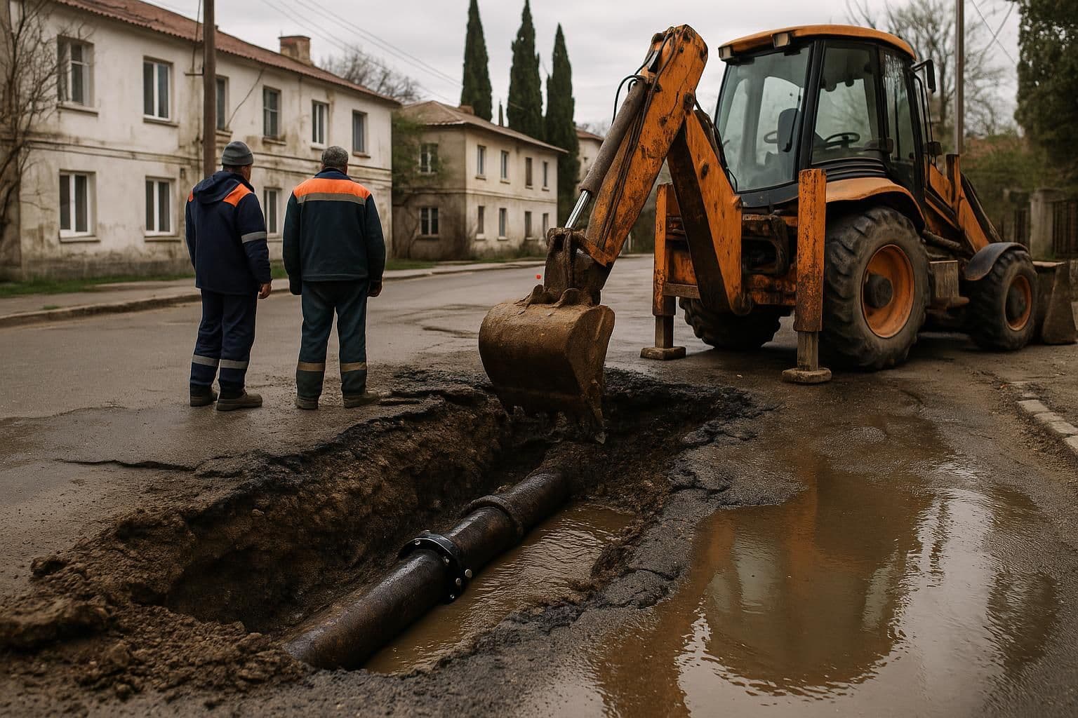 Вода в Феодосии летом 2026: графиков не будет, но аварии случаются