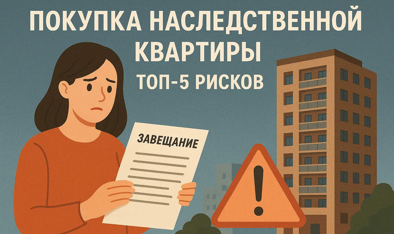 Покупаете квартиру, полученную по наследству? 5 скрытых рисков и как их избежать