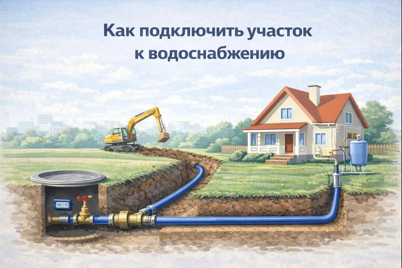 Как подключить участок к водоснабжению в Крыму и Севастополе