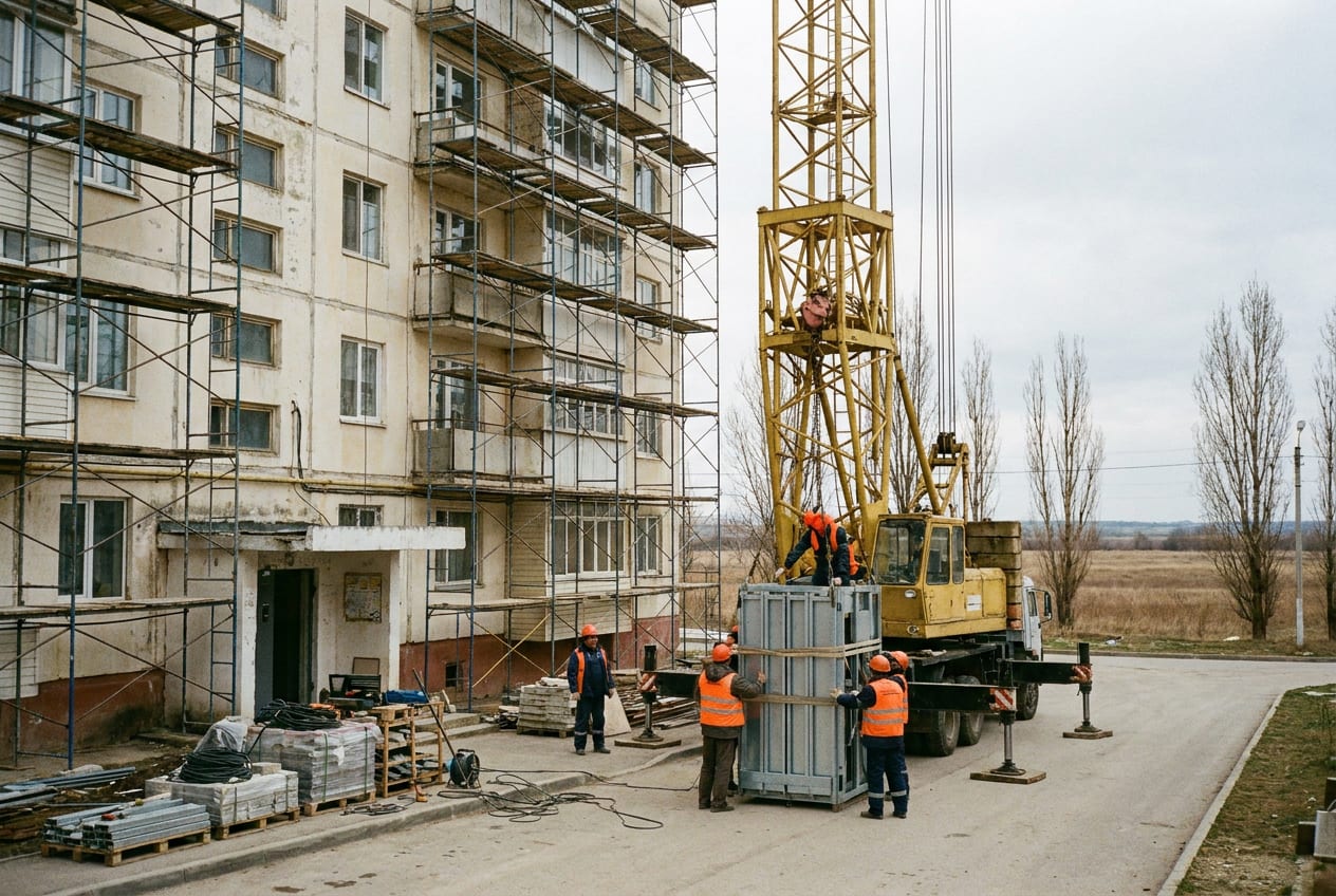 43 лифта заменят в домах Крыма за 152 млн рублей