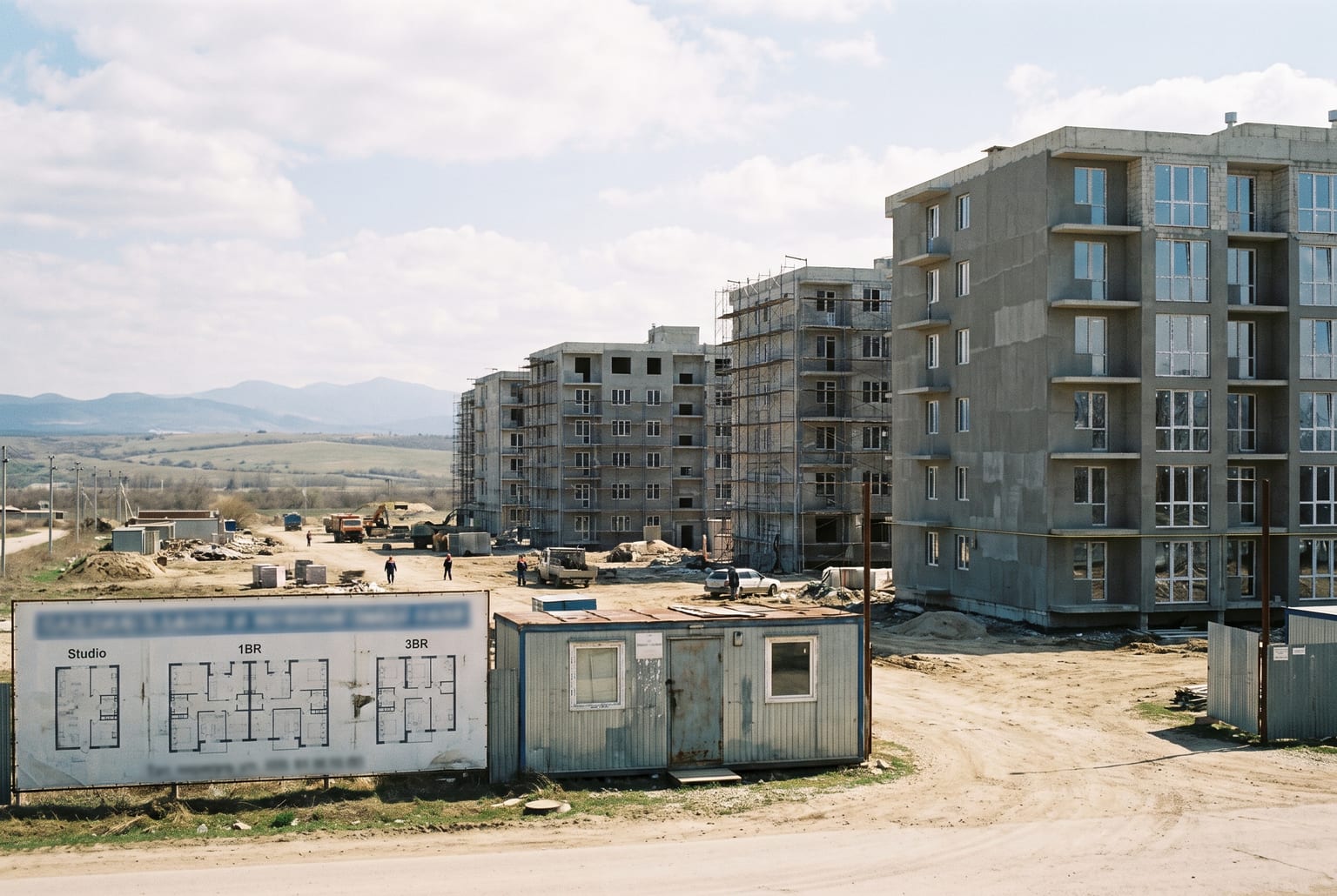 Трёхкомнатных квартир в Крыму всего 2,9 тысячи из 57,9 тысяч в стройке