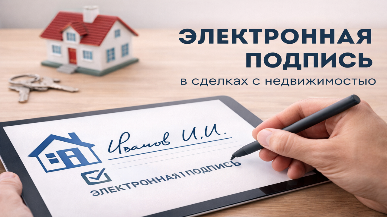 Электронная подпись в сделках с недвижимостью: гид для продавцов и покупателей
